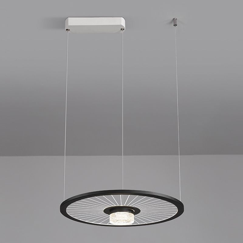 Modern Metal Chandelier Round Shape LED Chandelier Pendant for Living Room