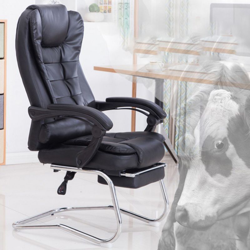 Modern Task Chair with Padded Arms Executive Desk Chair with High Back