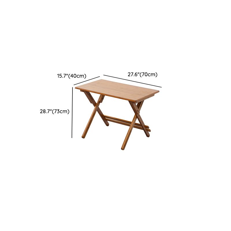 Natural Color Wooden Writing Desk School Home Children's Liftable Study Table