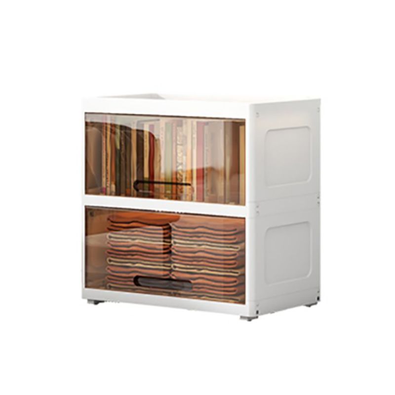 Modern Style Plastic Armoire Cabinet Bedroom Youth Armoire with Door