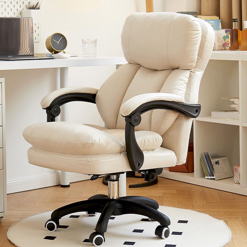 Modern Swivel Chair Adjustable Seat Height Tilt Mechanism Office Chair with Wheels