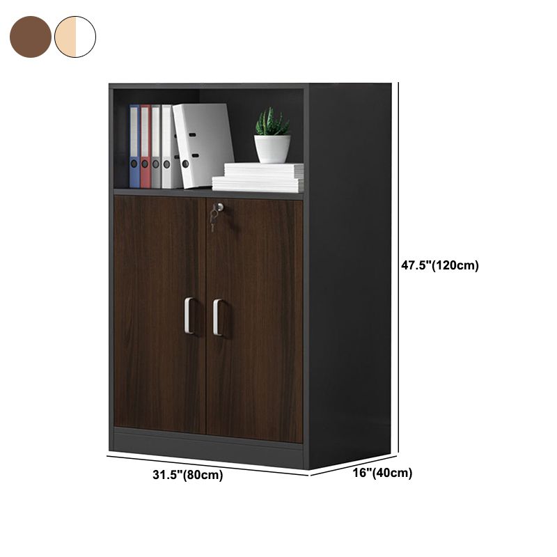 Storage Shelves File Cabinet Wood Contemporary Vertical Locking File Cabinet