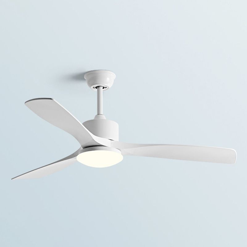 Metal Fan Shape Ceiling Fan Modern Style 1 Light Ceiling Mount Fans Fixture for Bedroom