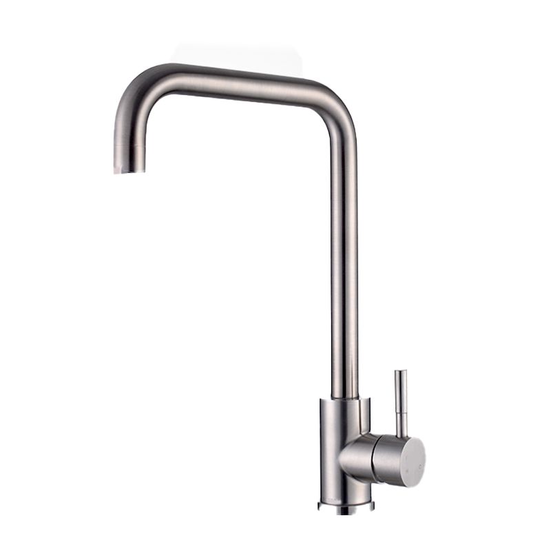 Modern Standard Kitchen Faucet 1-Handle Bar Faucet with Accessories