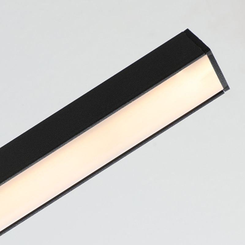 Schlafzimmer im nordischen Stil Schlafzimmer Lampe Aluminium Linear LED -Boden Leslicht Lesen