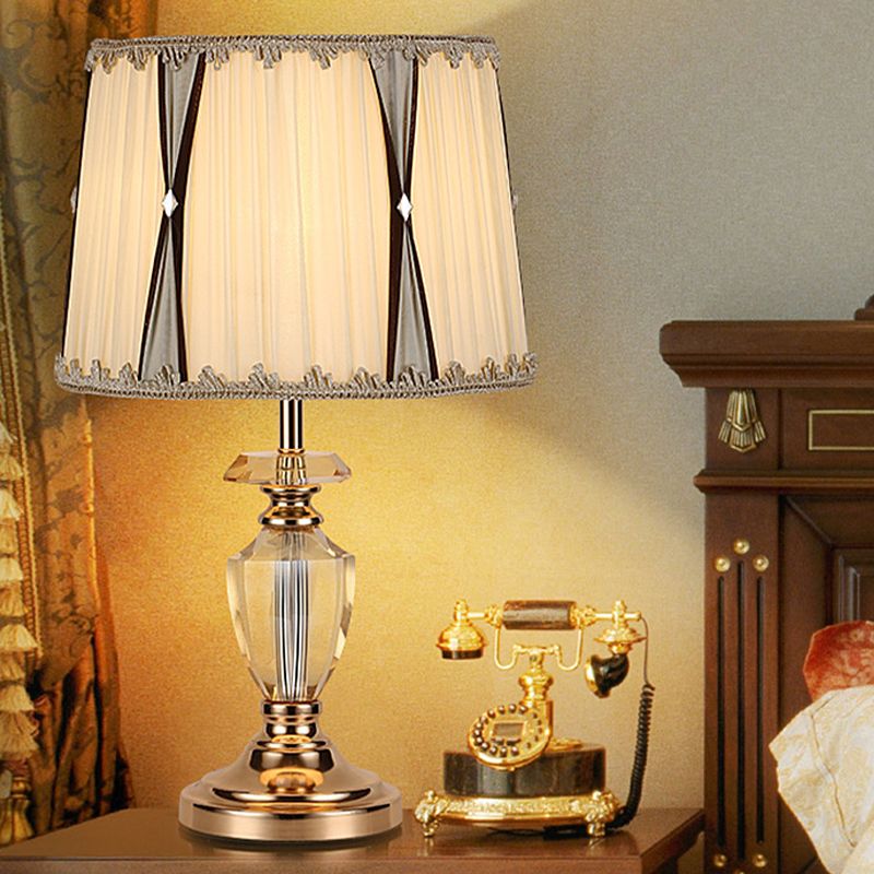 MODERSTRISTO CONE TABBLAMENTO TABBLEGGIO TEPIONE 1 BULB LAMPAGNO PICCOLA DABILE IN BEIGE per camera da letto