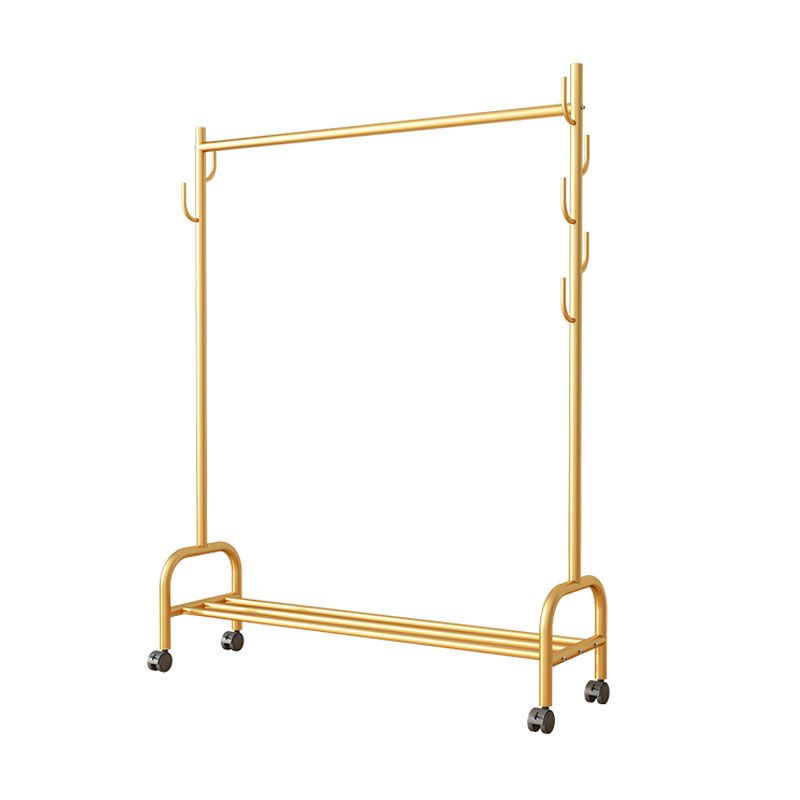 Glam Style Hall Stand Metal Free Standing Hall Stand with Coat Hook