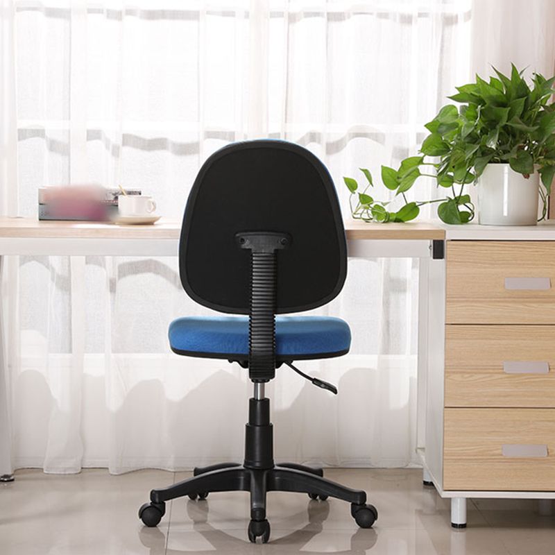 Middle Back Office Chair Fabric Sponge Cushion Chair for Office