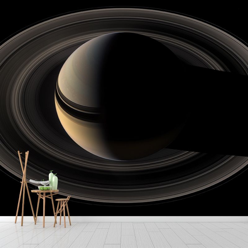 Planet Wall Mural Wallpaper Novelty Style Mildew Resistant for Ceiling