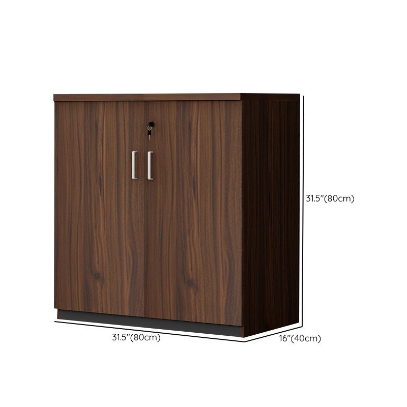 Contemporary Storage File Cabinet Wooden Frame Filing Cabinet