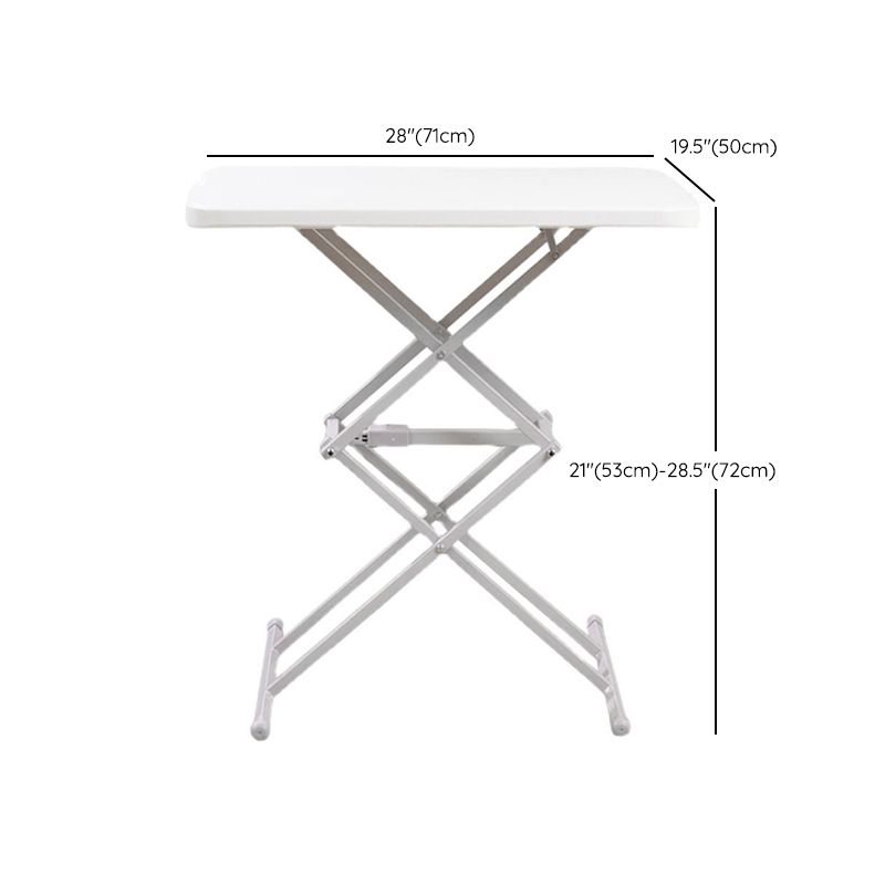 Contemporary Bedroom Office Desk Rectangular Writing Desk with Legs