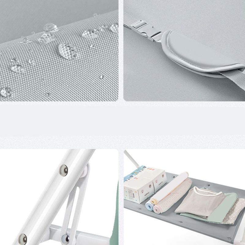 Folding and Portable Changing Table Metal Baby Changing Table with Pad