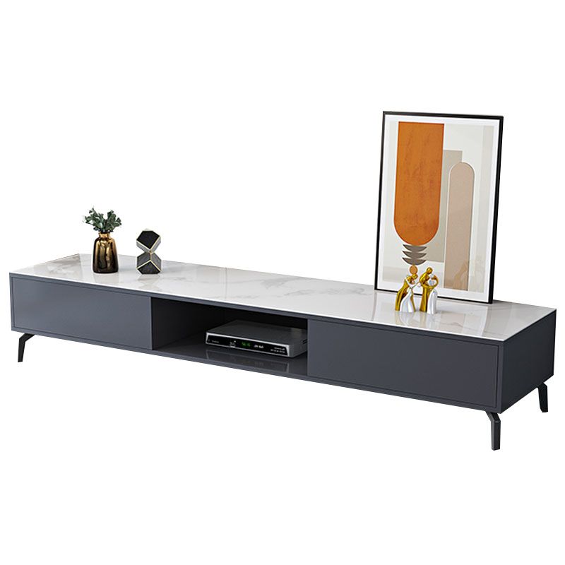 TV Cabinet Simple Modern Light Luxury Living Room Combination Tempered Glass TV Stand