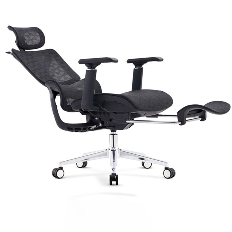 Modern Office Chair Removable Arms No Distressing Chair with Breathable Back