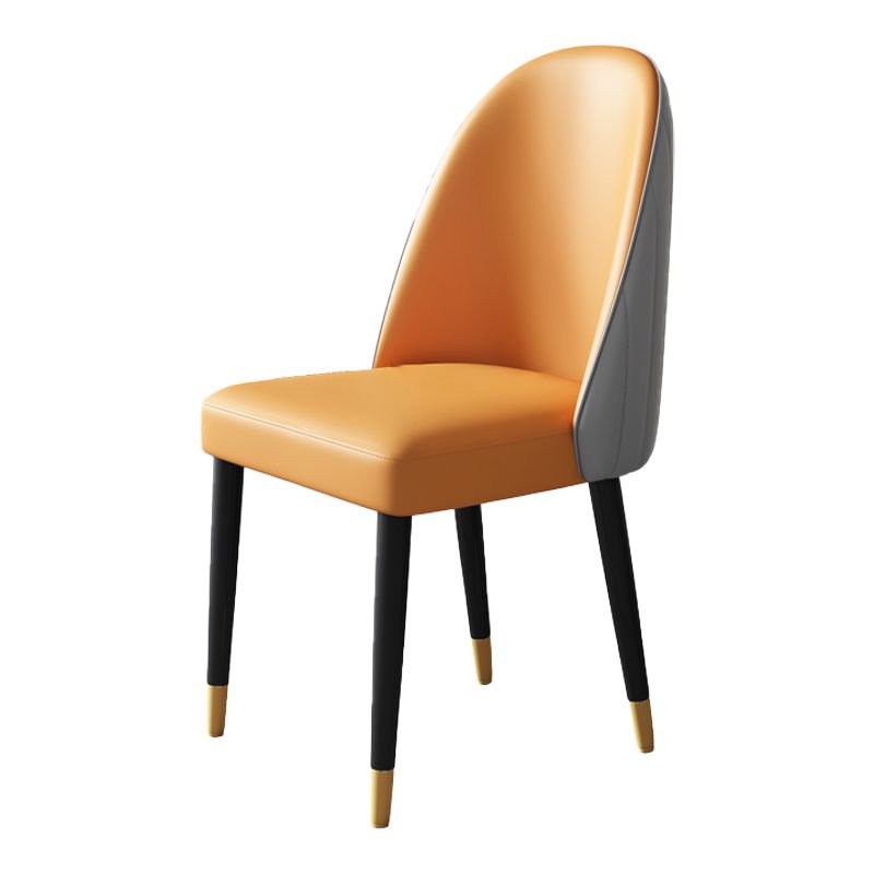 Modern Style Wood Chair Parsons Chair with Upholstered for Dining Room