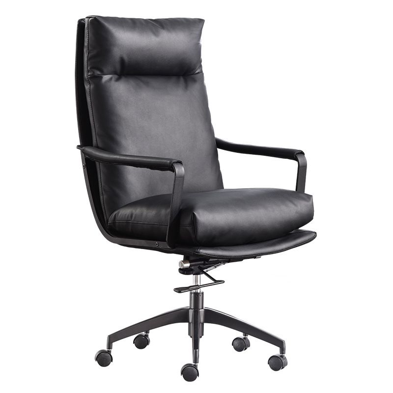 Modern Managers Chair Padded Arms Executive Chair with Wheels for Office