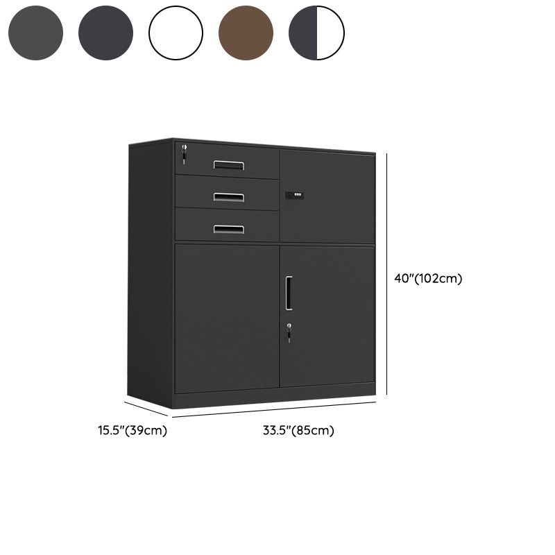 Modern Locking File Cabinet Metal File Cabinet for Home Office