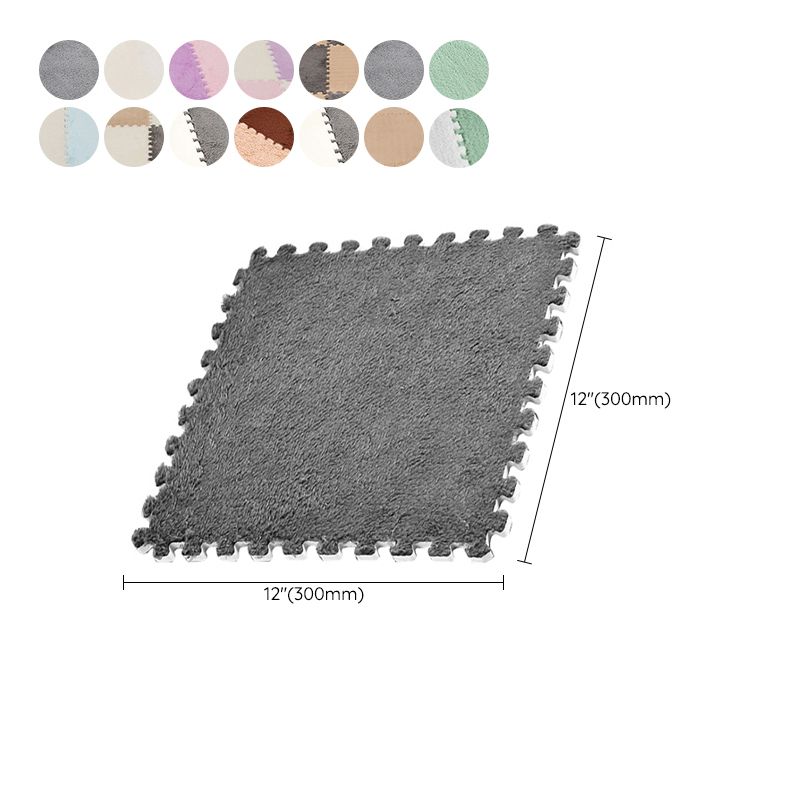 Non-Skid Level Loop Carpet Tile Multi-Color Interlocking Bedroom Carpet Tiles