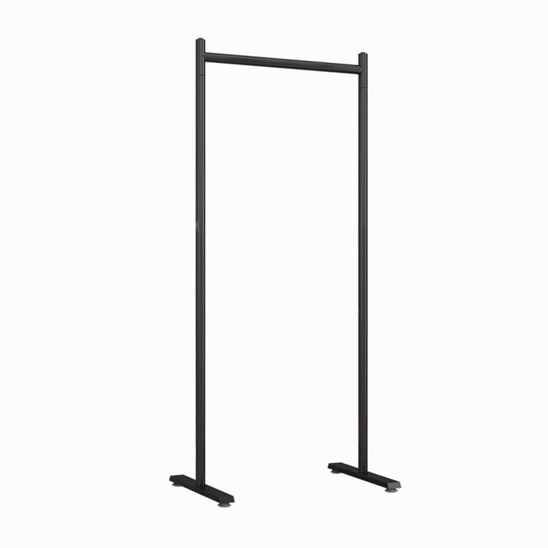 Industrial Minimalist Style Coat Rack Pure Color Metallic Free Standing Coat Rack