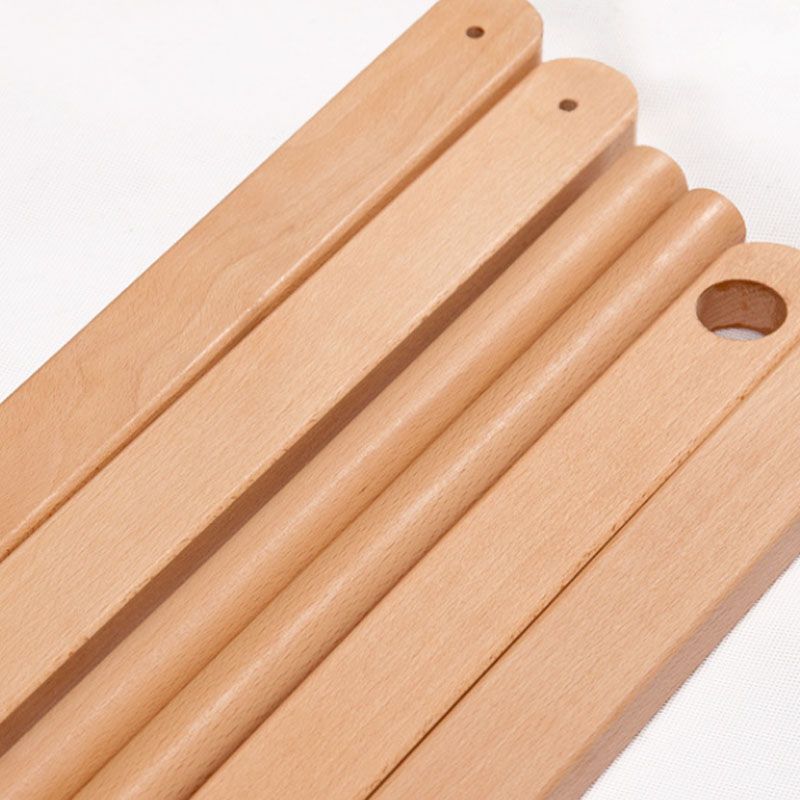 Modern Solid Wood Coat Rack Free Standing Clothes Hanger for Bedroom