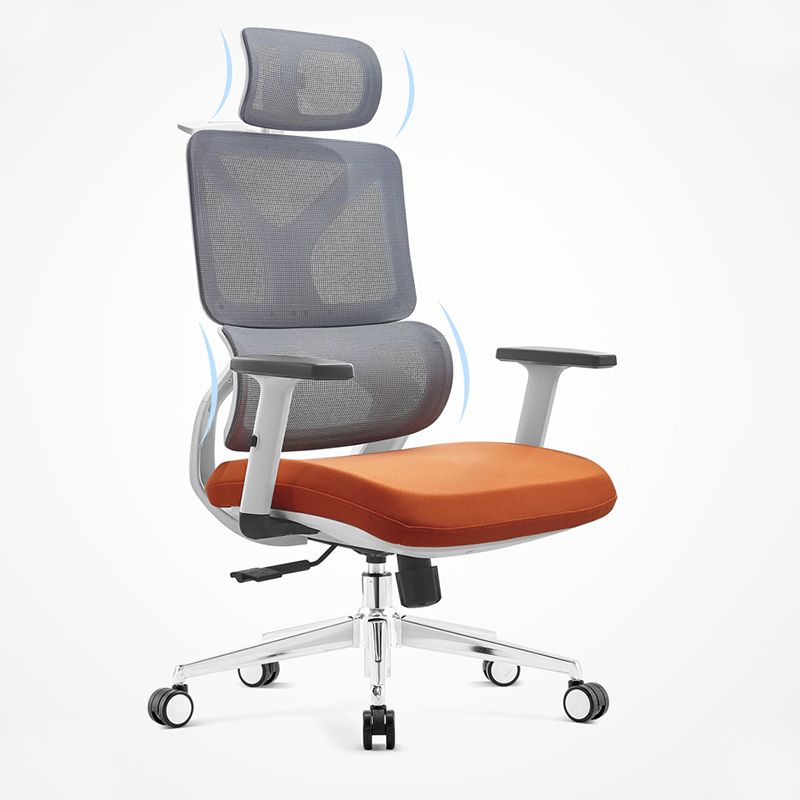 Modern Chair Removable Arms No Distressing Ergonomic Chair with Breathable Back