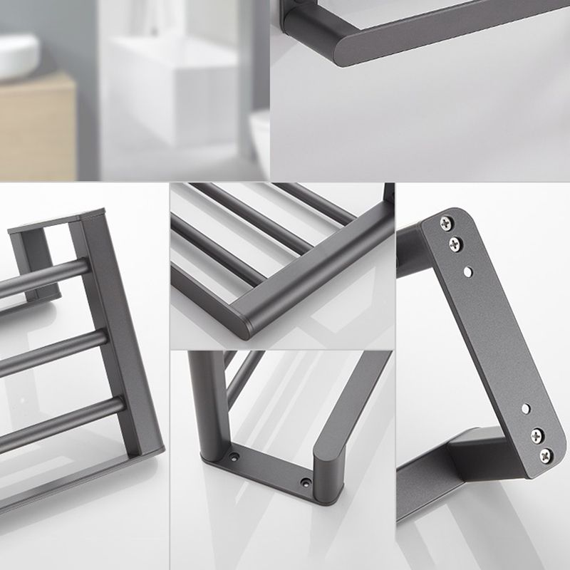 Modern Grey Bathroom Accessory As Individual Or As a Set in Metal