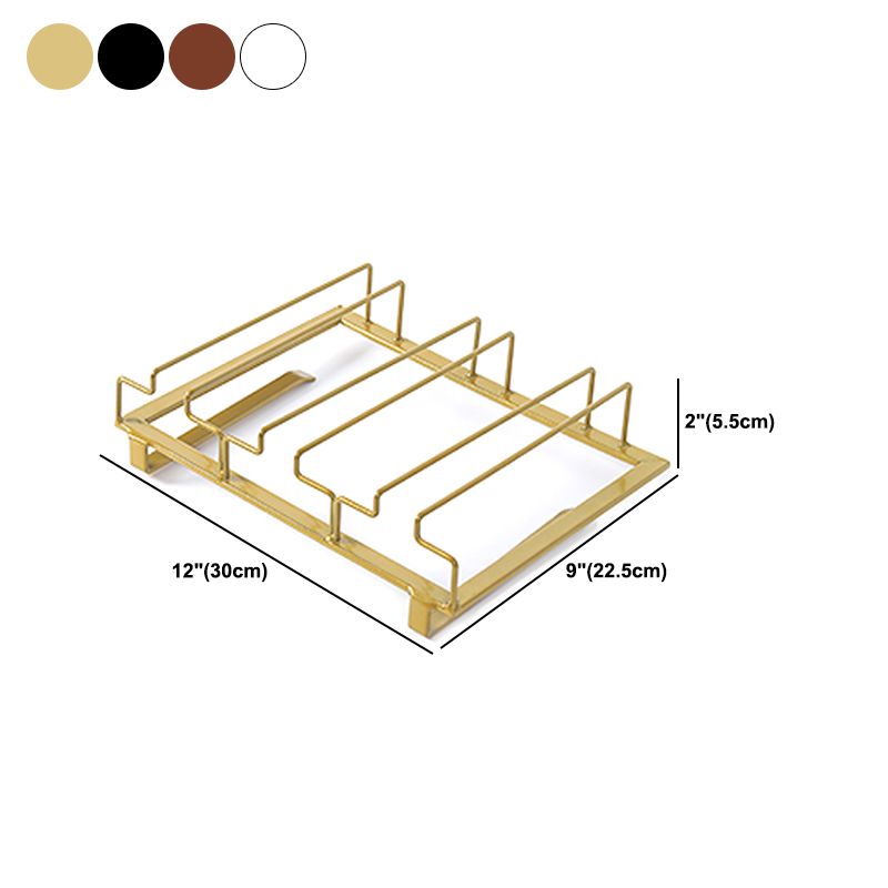 Contemporary Hanging Wine Glass Rack Metal Glass & Stemware Holder for Kitchen