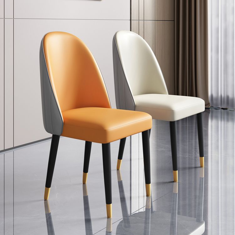 Modern Style Wood Chair Parsons Chair with Upholstered for Dining Room