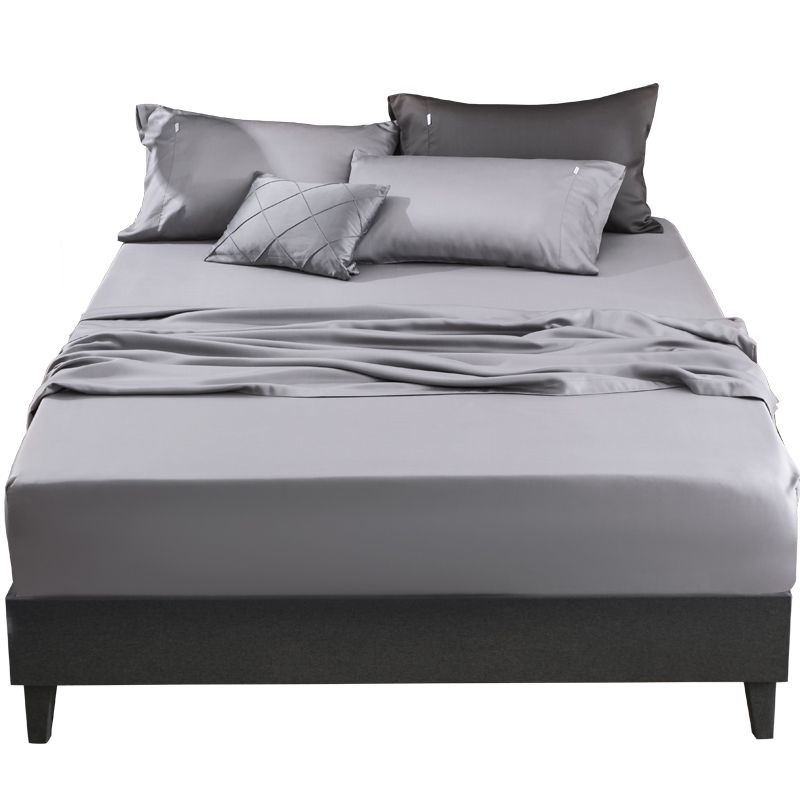 Elegant Sheets Solid Color Non-Pilling Cooling Bed Sheet Set