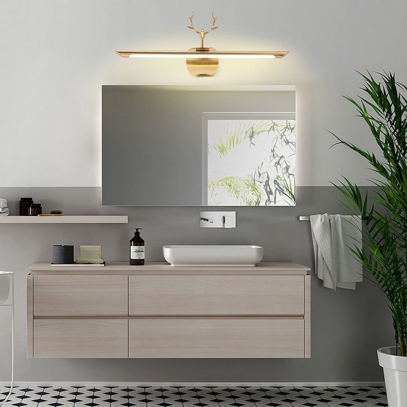 Stylish Postmodern Antlers Lighting with Metal and Acrylic for Bathroom Washing Room