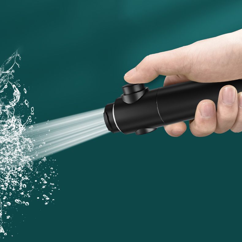 Modern Handheld Supercharged Shower Head Round Turbo Spray Head