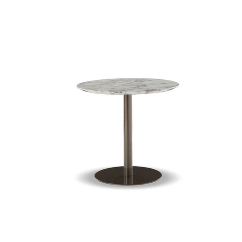 Modern Waterproof Courtyard Table Aluminium Geometric Outdoor Table