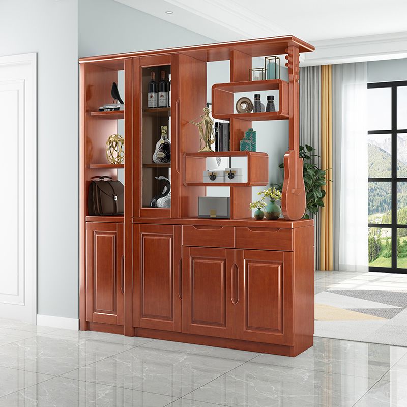 Contemporary 14.96" Wide Cabinet Wood Accent Cabinet with Drawers