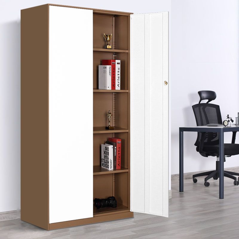 Modern File Cabinet Solid Color Locking Filing Cabinet for Home Office