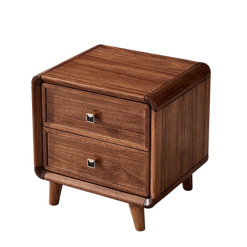 Traditional Accent Table Nightstand Antique Finish Bed Nightstand