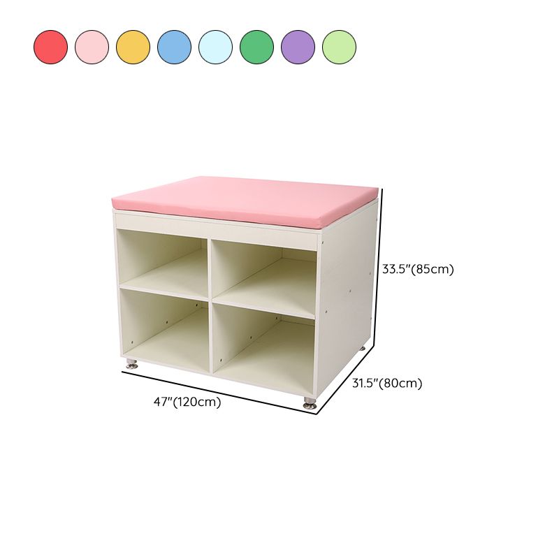 Modern Wooden Changing Table Dresser with Cabinet, 2-in-1Baby Changing Table with Storage