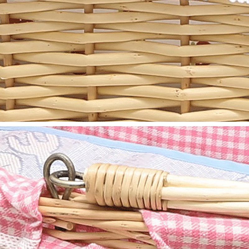 Traditional Wicker Moses Basket Natural Moses Basket With Canopy