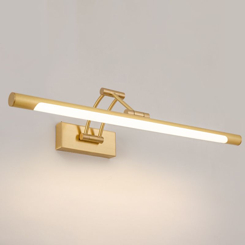 Light Style extravagant Armed Linear Vanity Light Copper Single Vanity Light