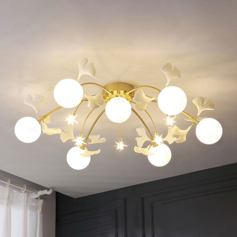 Starburst LED Ceiling Light Modern Style Flush Mount Light for Bedroom Drawing Room