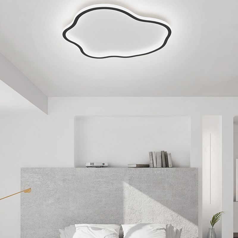 Luminaire monté au plafond en aluminium, luminaire moderne à LED, monté au plafond