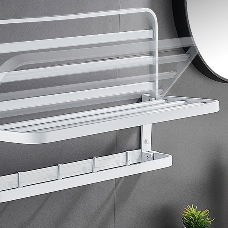 Modern Bathroom Accessory Kit Towel Bar Bath Shelf White Bathroom Accessory Set