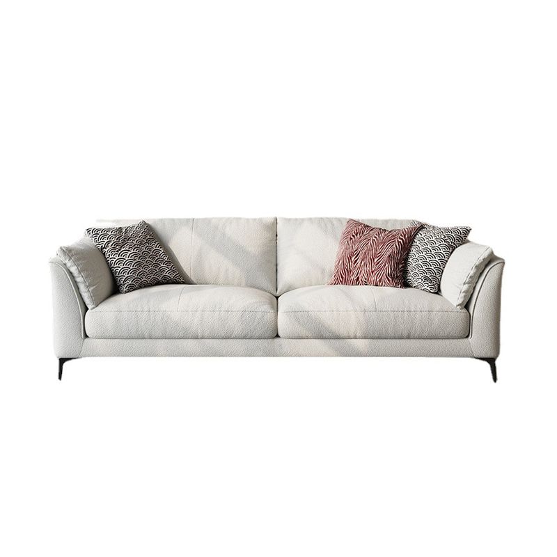 Contemporary Cushions Standard Pillow Top Arm Stationary Sofa