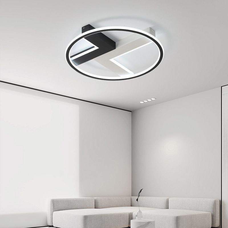 Modern LED Ceiling Light Metal Flush Mount Lighting for Hallway