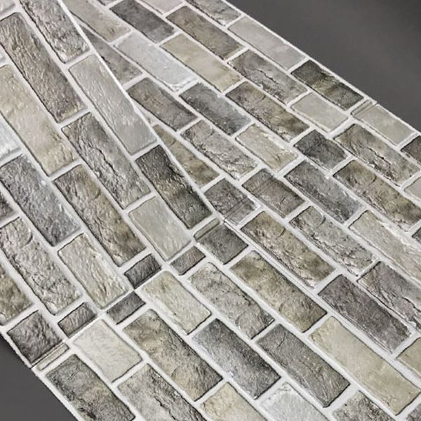 Retro Brick Wall Panel Industrial Style Home Living Room Bathroom Panel Wall (5-pack)