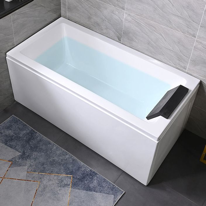 Freestanding Antique Finish Soaking Bath Rectangular Modern Bath Tub