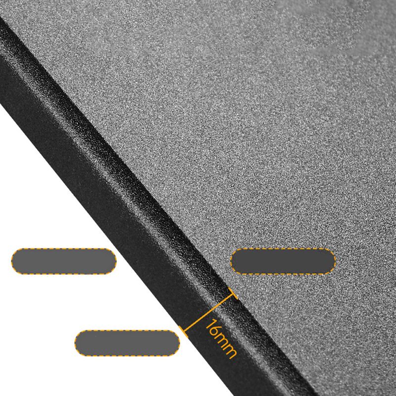 Folding Office Standing Desk Converter Rectangular Shaped in Black/White/Grey