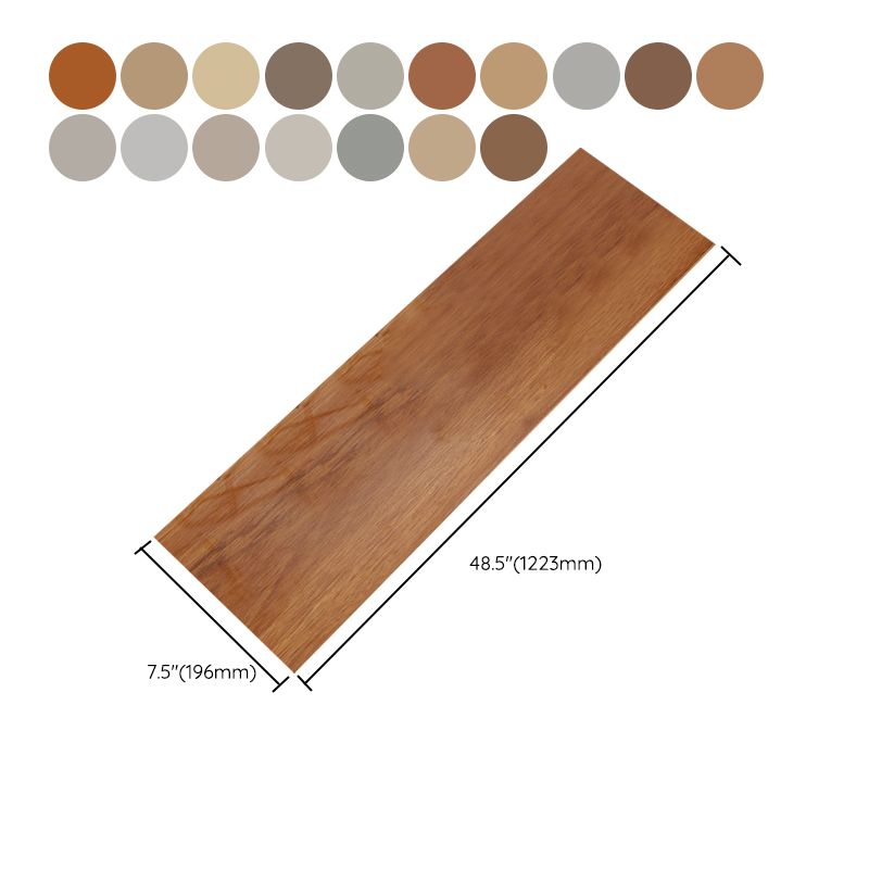 Contemporary Style Laminate Solid Wood Laminate Plank Flooring