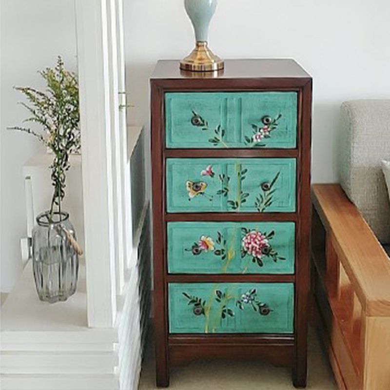 Birch Storage Chest Dresser Traditional Storage Chest with 3 / 4 Drawers