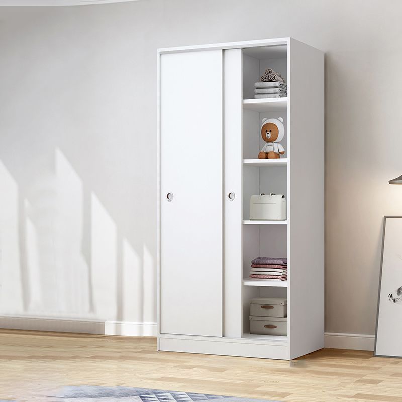 Modern Style Wardrobe Armoire Wooden Wardrobe Closet With Doors