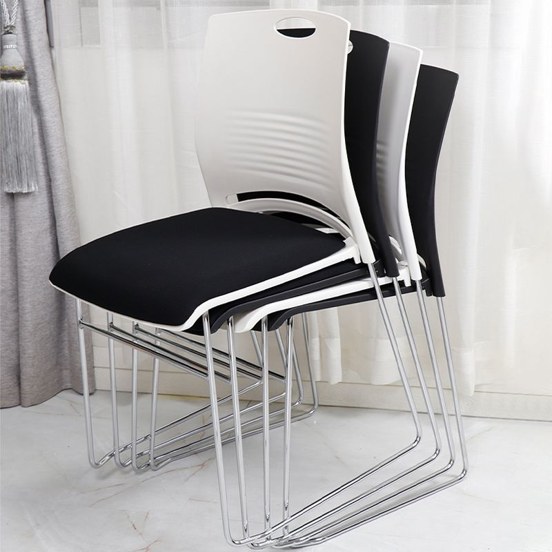 Contemporary Office Chair Metal Conference Chair without Arm